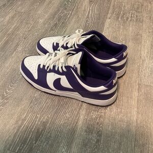 Nike Dunk Low Court Purple Size 13. Nike Purple and White Sneakers